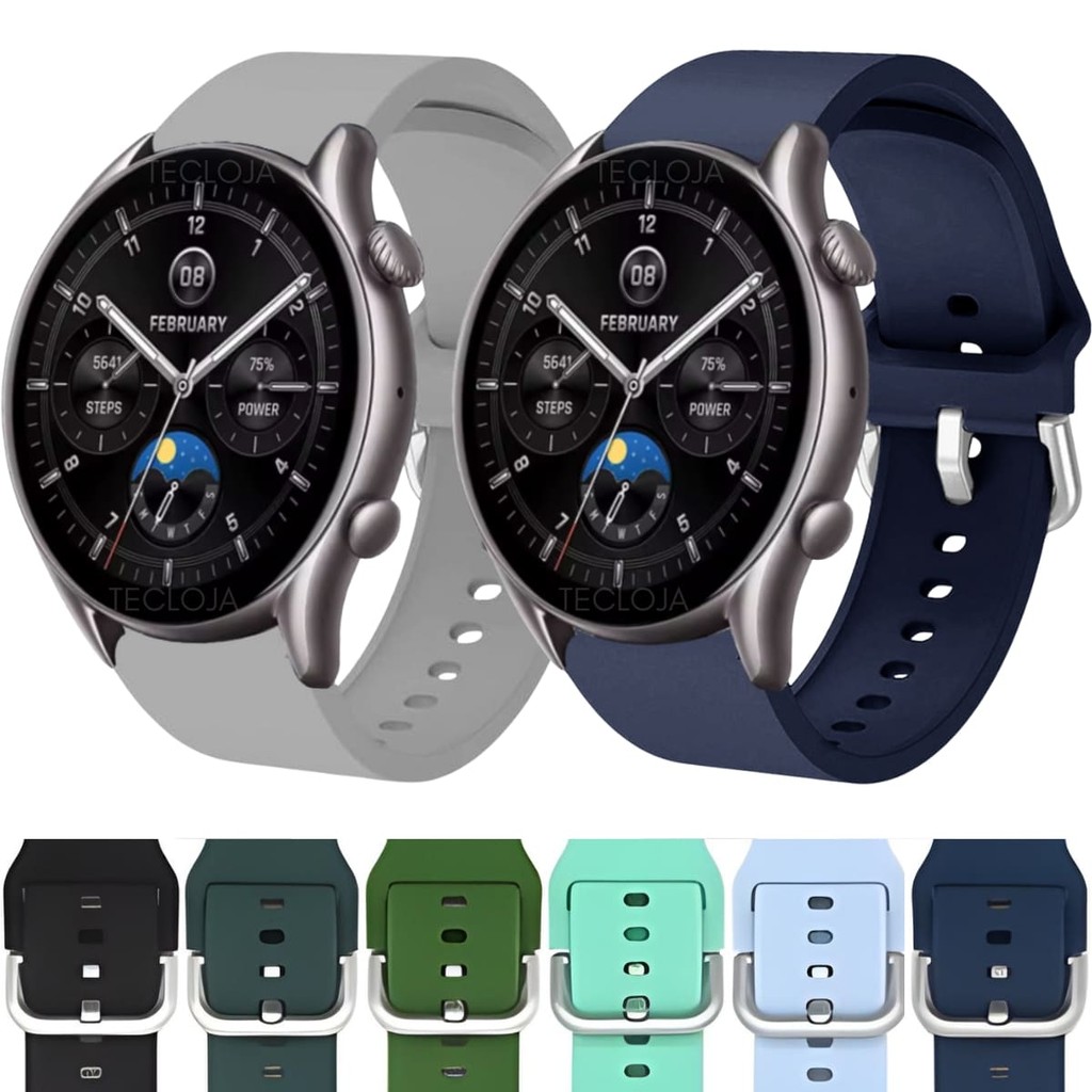 Pulseira Silicone Para Amazfit GTR 4 New A2040 Pulseira Para Amazfit GTR 4 A2166 Pulseira Para GTR 4