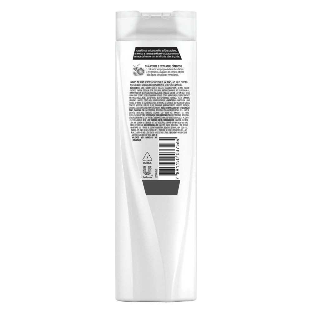 Shampoo Seda Recarga Natural Pureza Detox 325ml · foto 2
