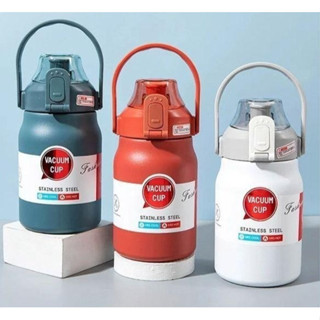 Garrafa 1L Com Alça Copo Grande Volume De Respingos Academia em Oferta na Shopee