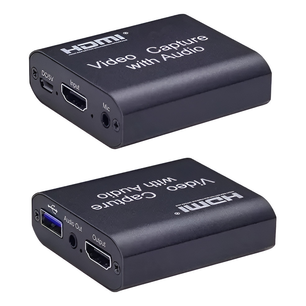 Placa Captura De Vídeo Externa Hdmi Para Usb 3.0 Com Áudio