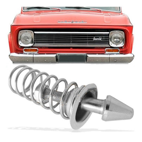 Fechadura Pino Mola Fecho Trava Superior Capô Chevrolet A10 C10 C14 D10 Veraneio