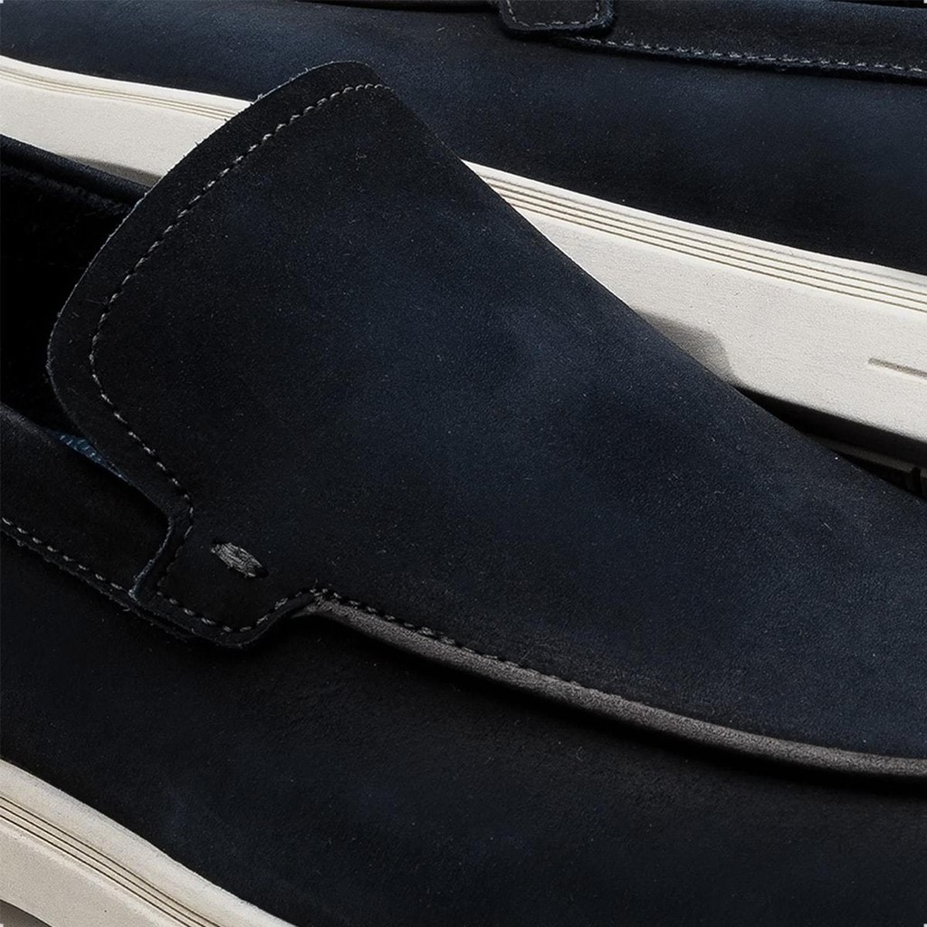 Detalhes do Mocassim de Couro Democrata Masculino Tulum 647101