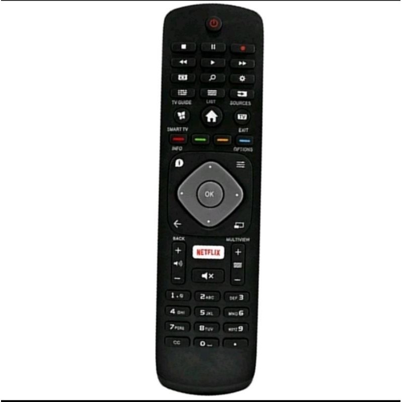 Controle Remoto Para TV Philips Smart  LCD Led Tecla Netflix 8049/7412 envio no mesmo dia le