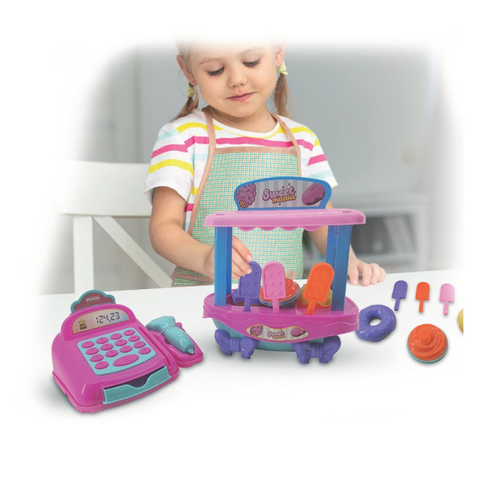 Kit Caixa Registrado e Sorveteira Infantil