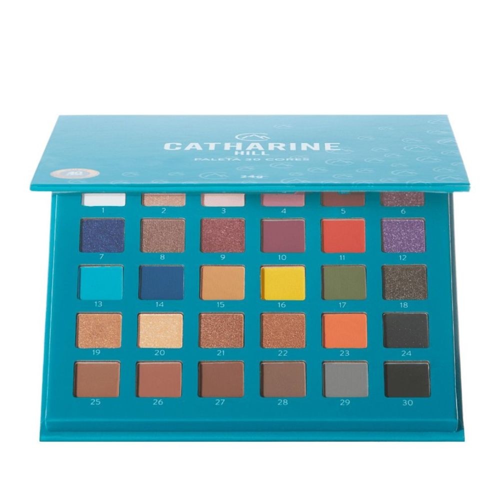 Paleta De Sombras 30 Cores Catharine Hill