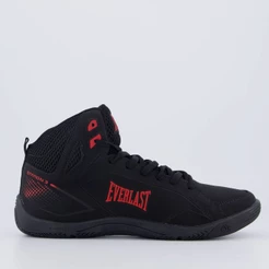 Tênis Everlast Station 3 Preto e Vermelho