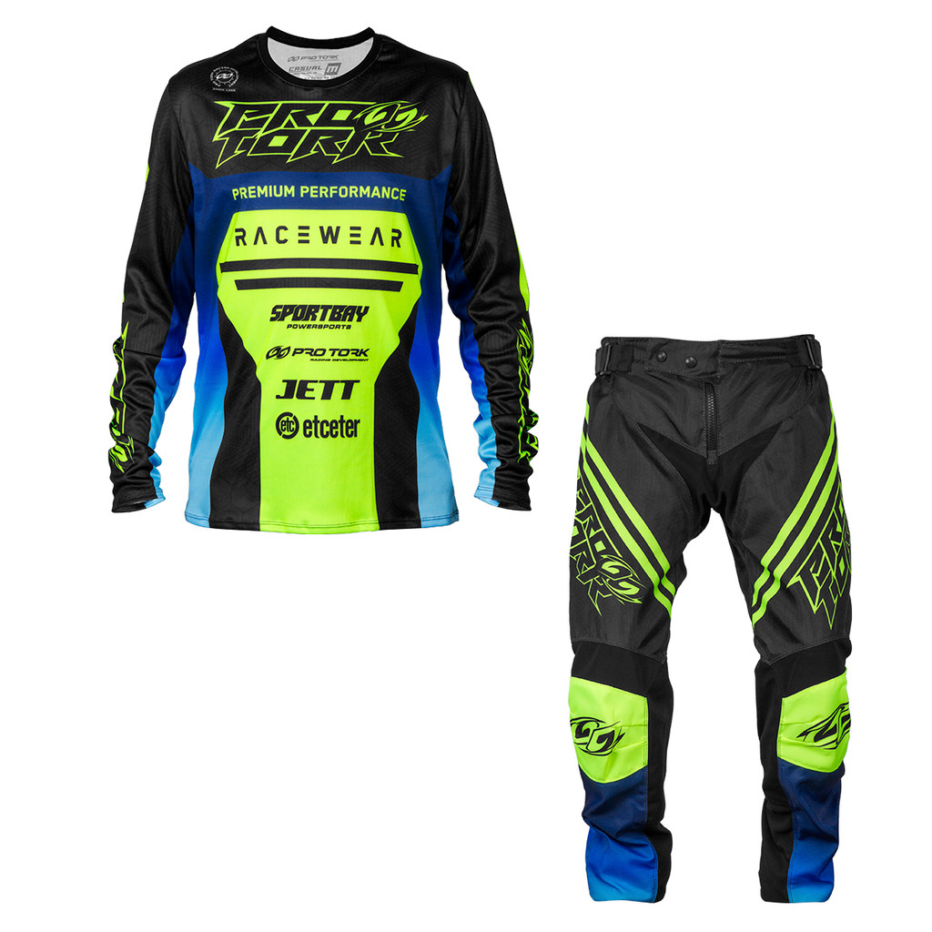 Kit Roupa Motocross Trilha Infantil Calça E Camisa Brave Nfe