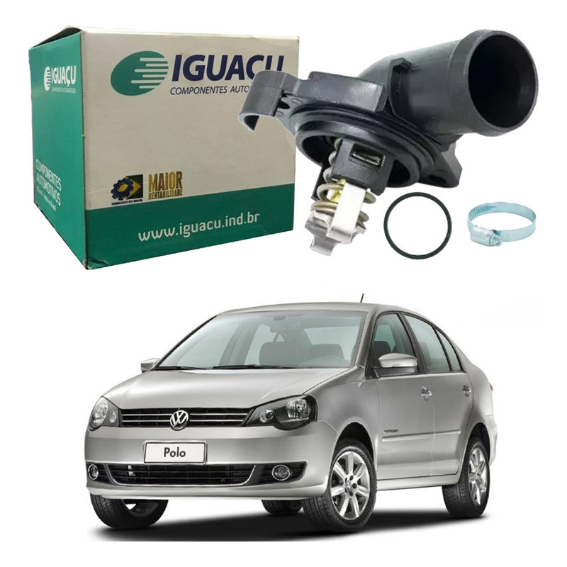 Valvula Termostatica Iguaçu Polo Sedan 1.6 8v 2012 A 2015