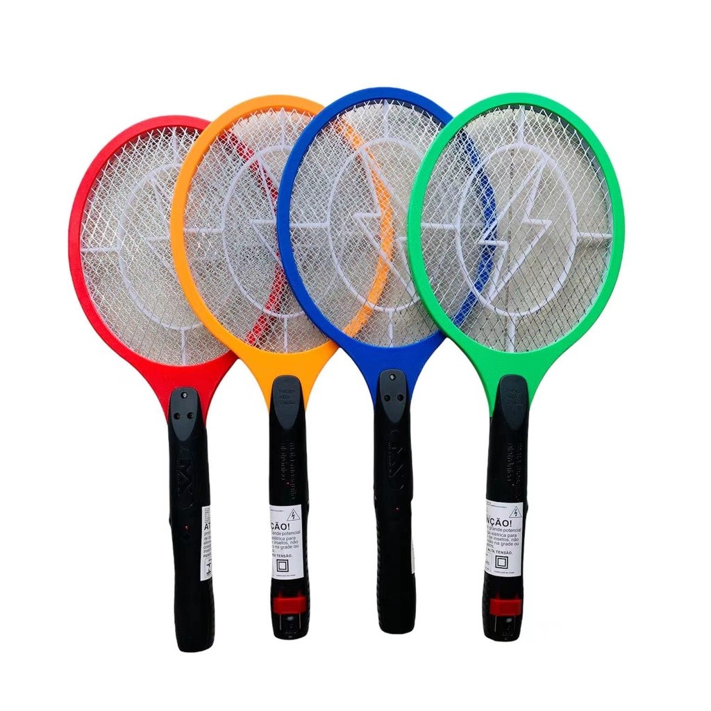 1/2/3 kit Raquete Elétrica Bivolt   Mata Mosquito Recarregável