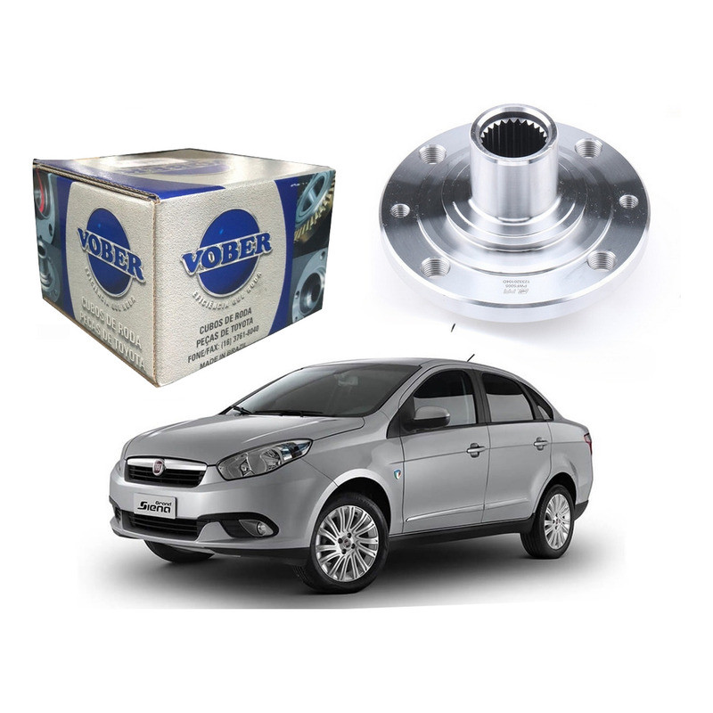 Cubo De Roda Dianteiro Vober Grand Siena 1.6 2012 A 2016 em Oferta na Shopee