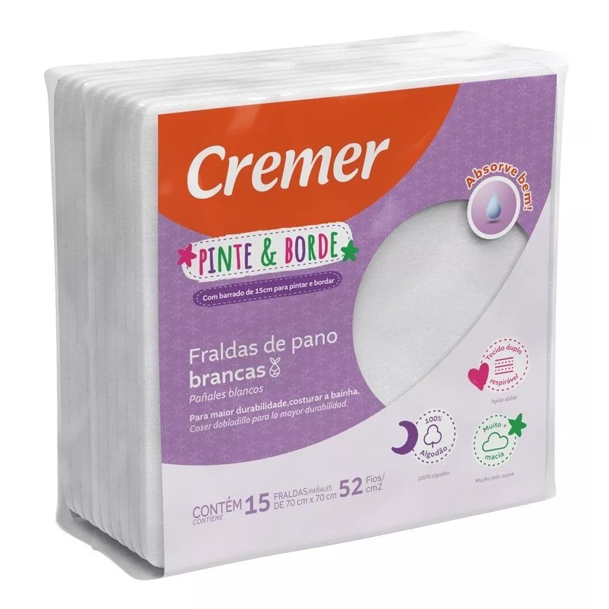 Fralda de Pano Cremer: Onde Comprar | BuscaProdutos