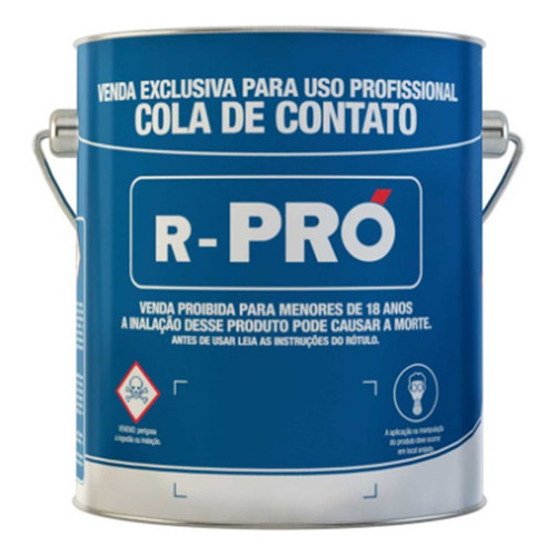 Cola de Contato Sapateiro Tapeceiro 2,8kg R-PRÓ- para Fita de Borda Couro Grama sintética Laminados. em Oferta na Shopee
