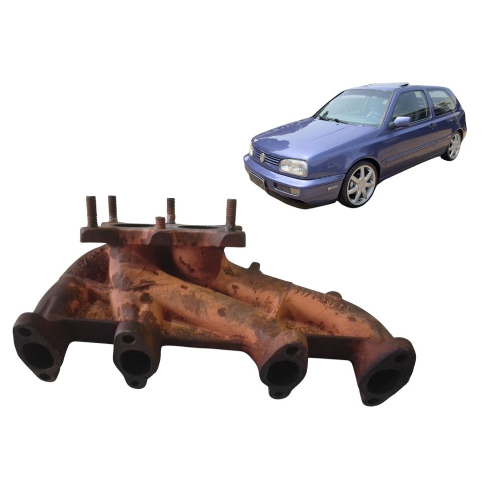 Coletor De Escapamento Volkswagen Golf Mk3 1995 A 2000