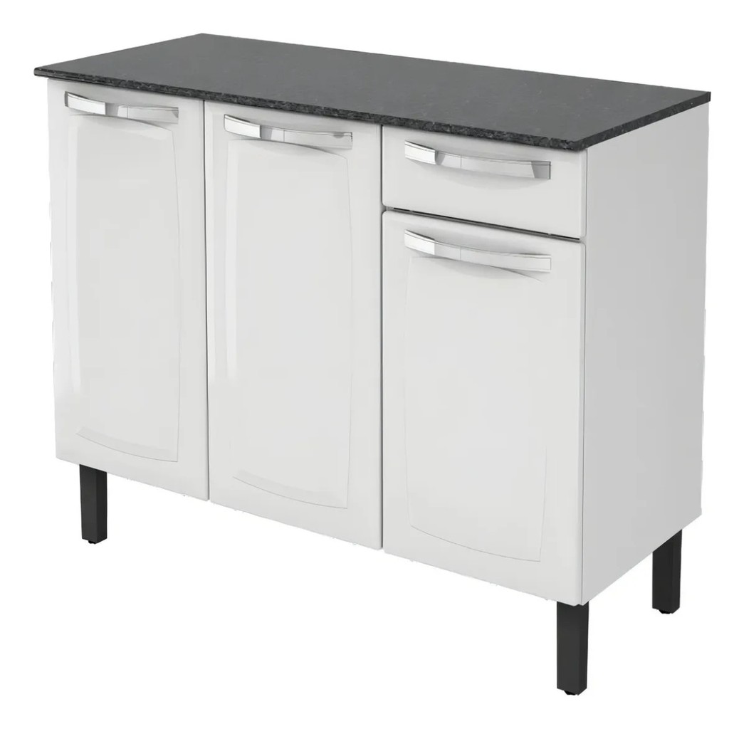 Armário de Cozinha de Aço Completo: Onde Comprar | BuscaProdutos