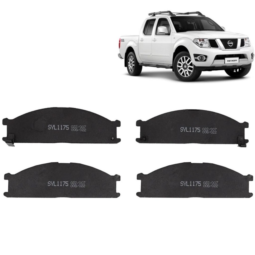 Pastilha Freio Dianteiro Frontier 2.5 2.8 Frontier Xterra 4X2 Sistema Sumitomo