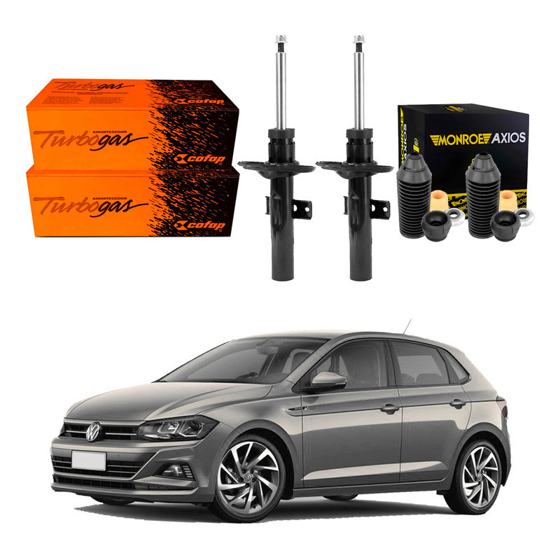 Kit Amortecedor Dianteiro Polo 1.0 Tsi 2017 A 2022