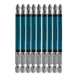 BITS PHILLIPS PH2, ACO CROMO MOLIBDENIO, REDONDO, 90MM, 10PCS // GROSS