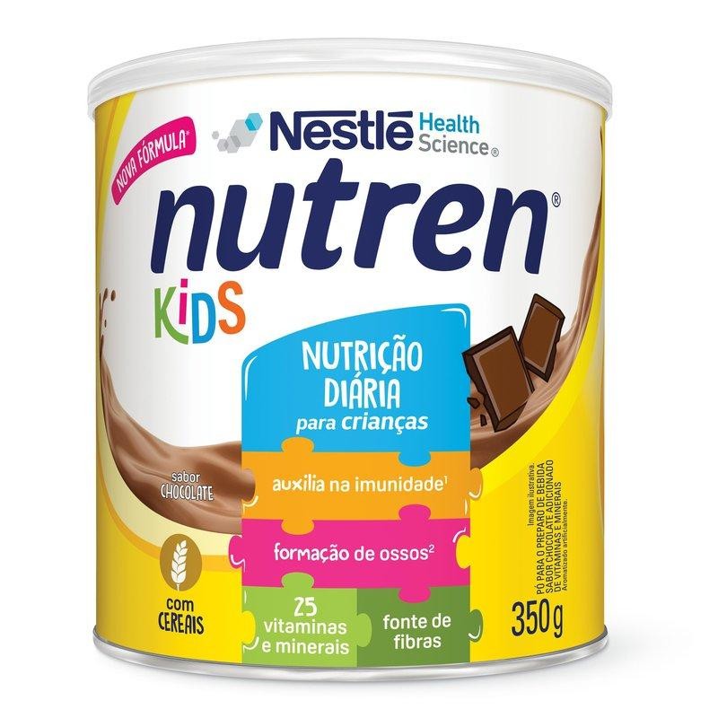 Complemento Alimentar Nutren Kids Sabor Chocolate 350g em Oferta na Shopee