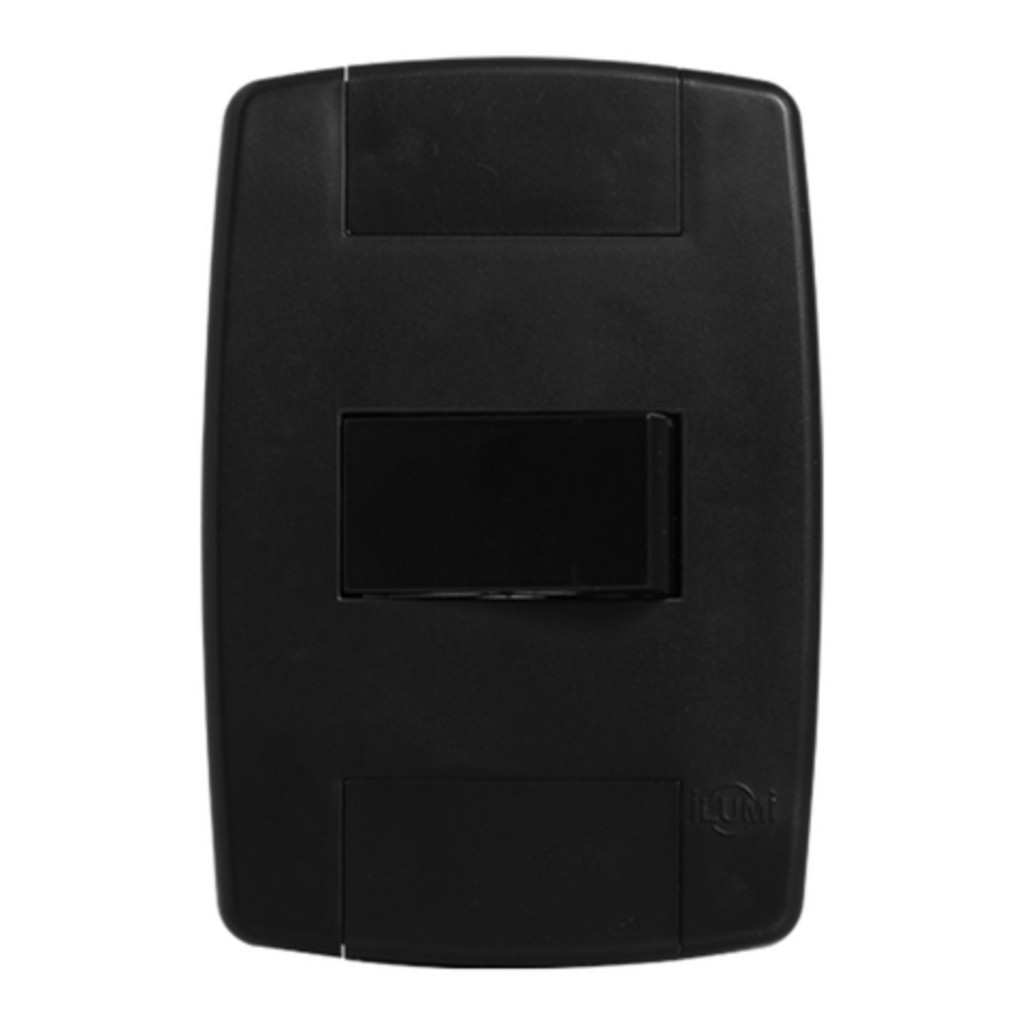 Interruptor 4x2 Preto Lev - Ilumi em Oferta na Shopee
