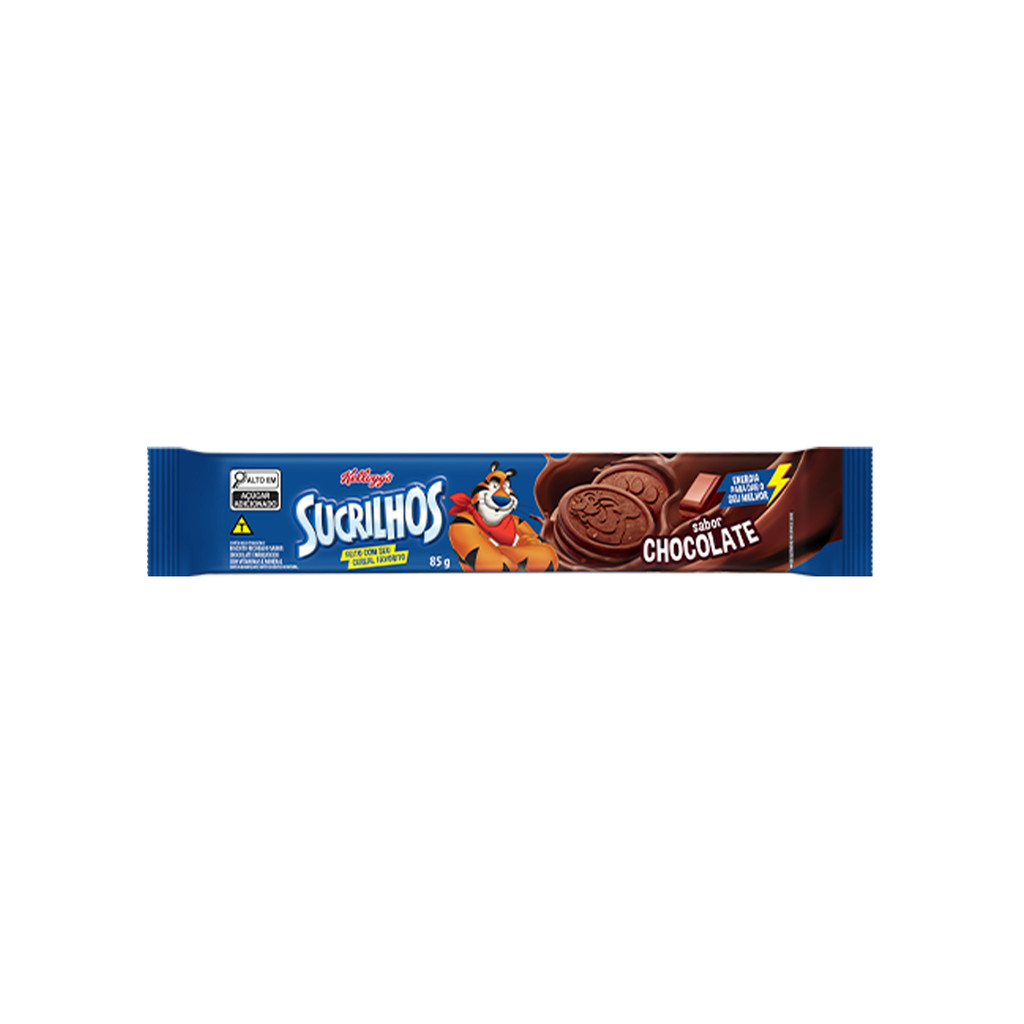 Biscoito Recheado Sucrilhos Chocolate 85g