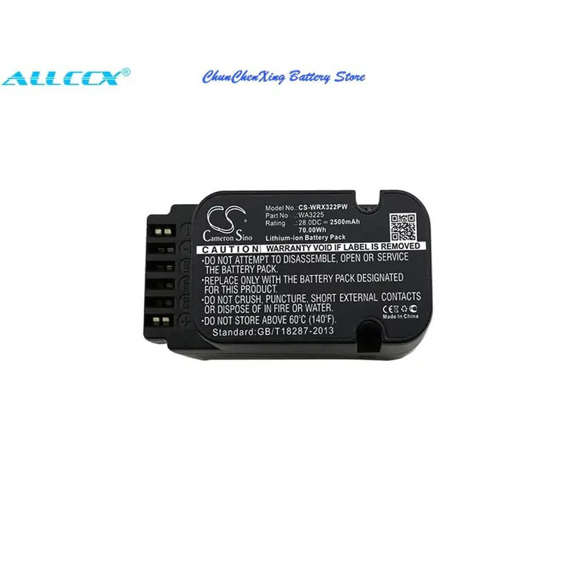 Bateria Cameron Sino 2500mAh Para Worx Landroid L1500 , L2000 , WG794 , WG794E , WG790E , WG791E , WG792E , WG796E , WR1