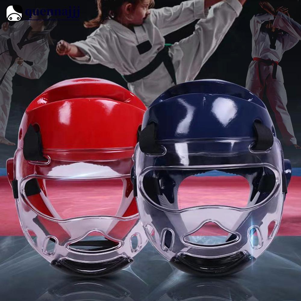 QUENNA Profissional Taekwondo Protetor De Cabeça MMA Capacete Muay Thai Boxe Karate Guarda Kickboxing P8Q5