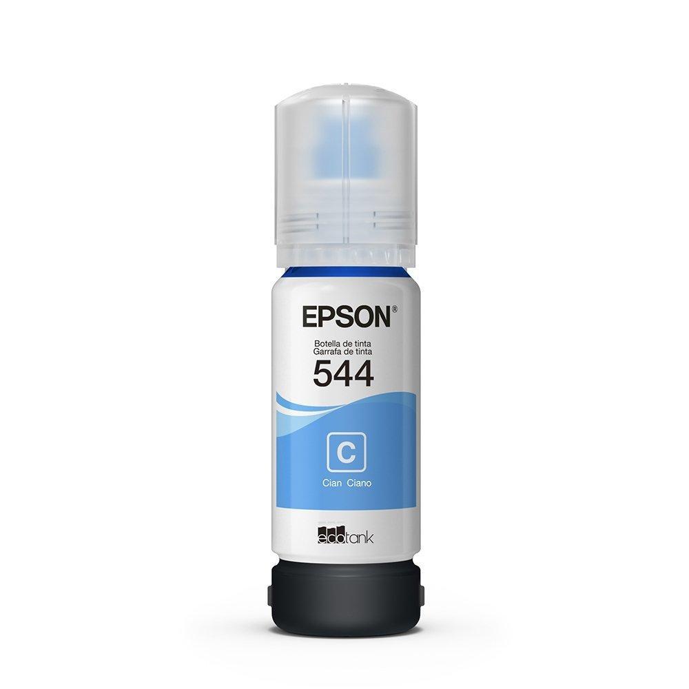 Refil De Tinta Epson T544222-BR Ciano | Para Impressoras L3110|L3210|L3150|L3250|L5190|L5290