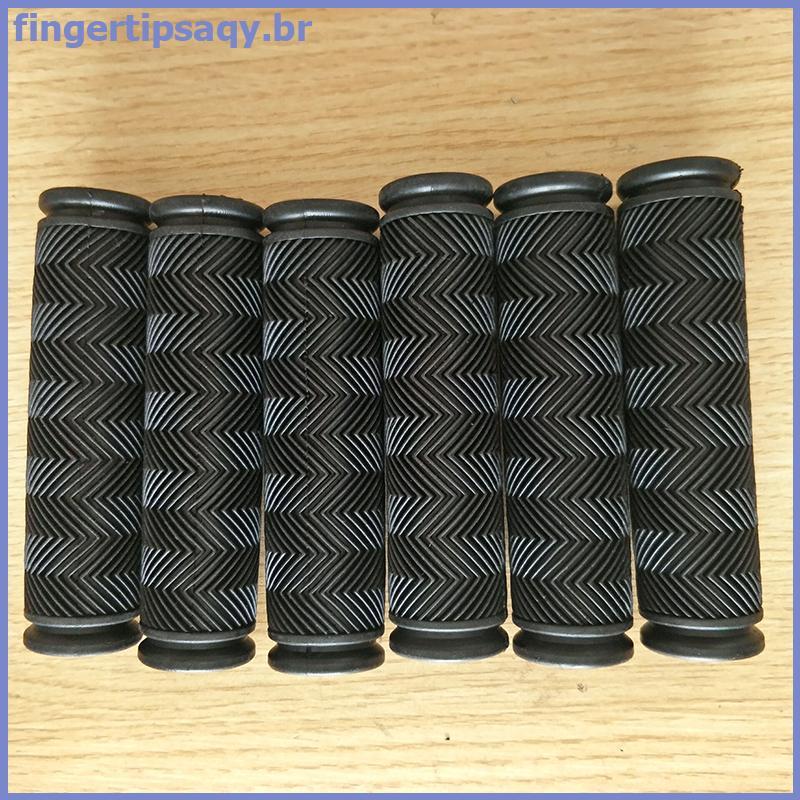 FINGE Borracha Guiador Da Bicicleta Apertos Capa BMX MTB Mountain Bike Alças Anti-skid Bicicletas Barra Engrenagem Fixa