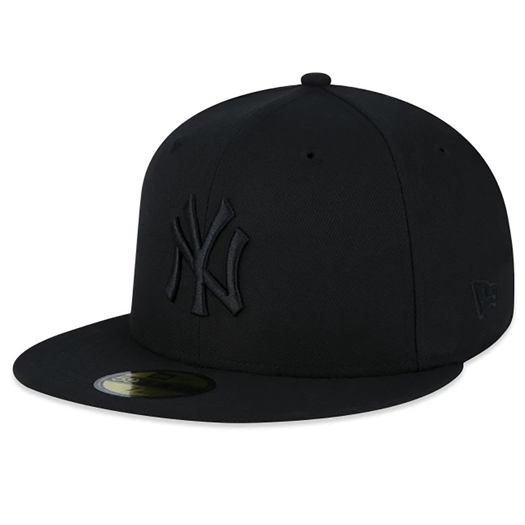 Boné New Era 59FIFTY Fitted New York Yankees Aba Reta Preto