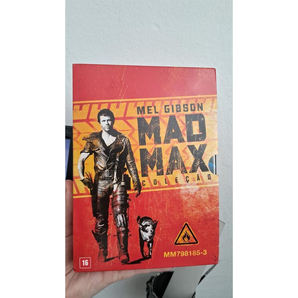 DVD BOX: MAD MAX COLEÇÃO MEL GIBSON direção George Miller