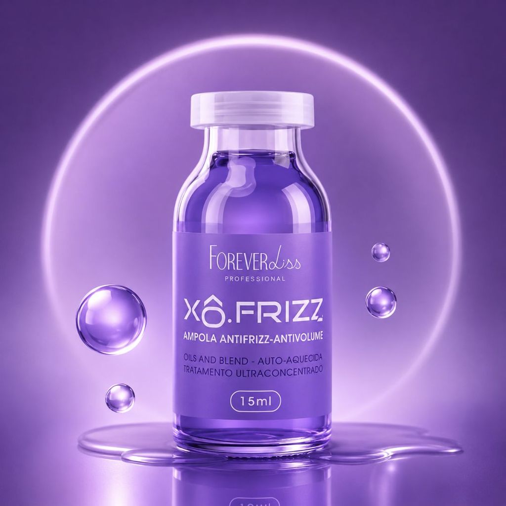 Ampola para Cabelo Xô Frizz Forever Liss 15ml