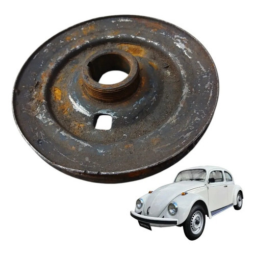 Polia Virabrequim Volkswagen Fusca Kombi 1200 1300 1500 1600
