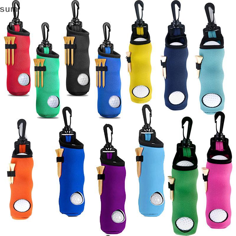 [sum] 1 Peça Suporte Para Camiseta De Golfe Bola Bolsa De Transporte Porta Chaveiro Clipe De Cinto Acessórios Presentes