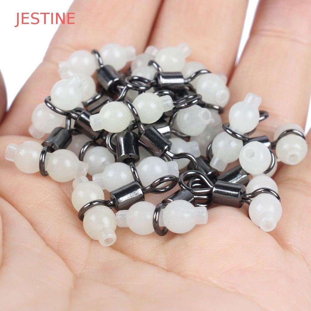 JESTINE Equipamento De Pesca Luminoso Acessórios Conector Novo 20 Pçs/Saco