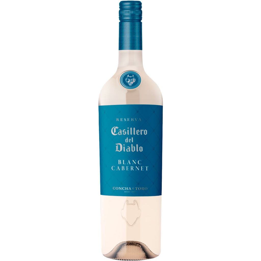 Vinho Chileno Branco Meio Seco Casillero Del Diablo Cabernet Blanc 750ml