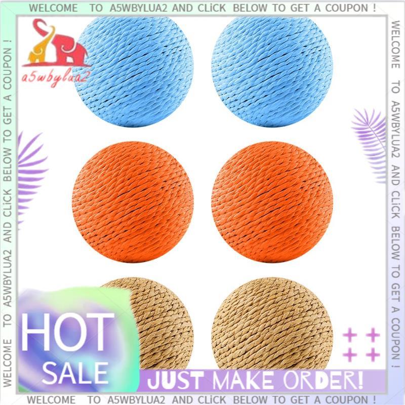 Soando Interativo Sisal Gato Coçar Bola Brinquedo 10CM Para Gatinho Dentes Limpeza Anti-Mordida Suprimentos Animais De E
