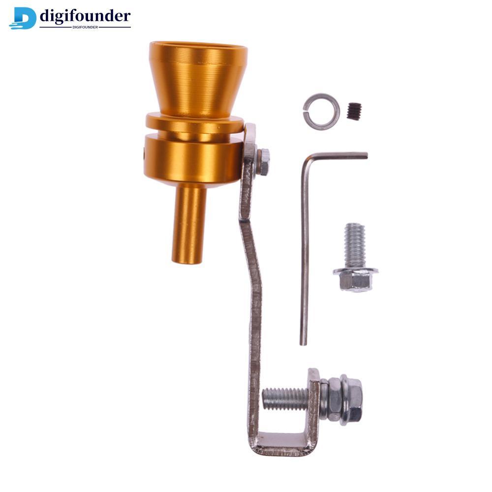 DIGIFOUNDER Universal Turbo Som Apito Tubo De Escape BOV Alumínio Carro Motocicleta Acessórios C7V4