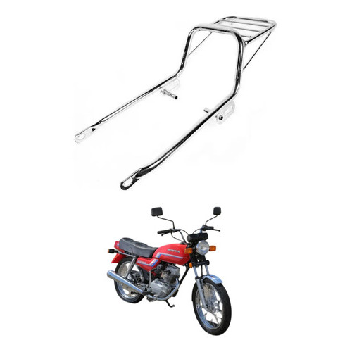Bagageiro Cromado Cg 125 83 A 89 Churrasqueira Top