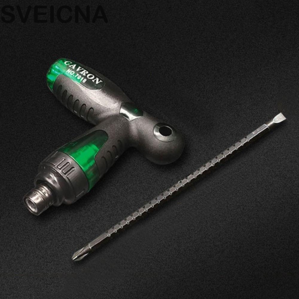 SVEICNA Conjunto De Chave De Fenda Catraca Com Phillips Drivers Parafuso Bits Reparação Ferramentas Manuais Lidar Kit