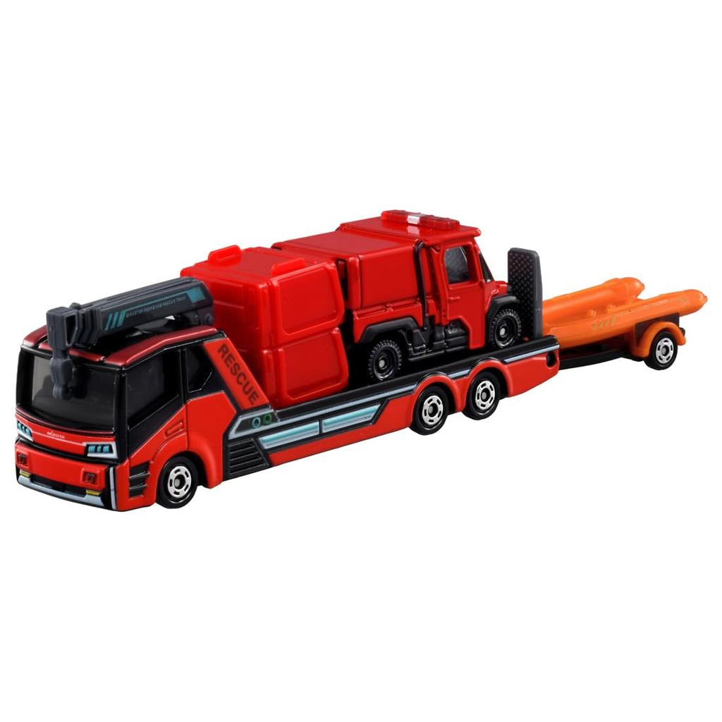 Takara Tomy Tomica Long Type Tomica No. 132 Morita Small Off-Road Fire Truck Red Ladybug & Transport Vehicle Miniature T
