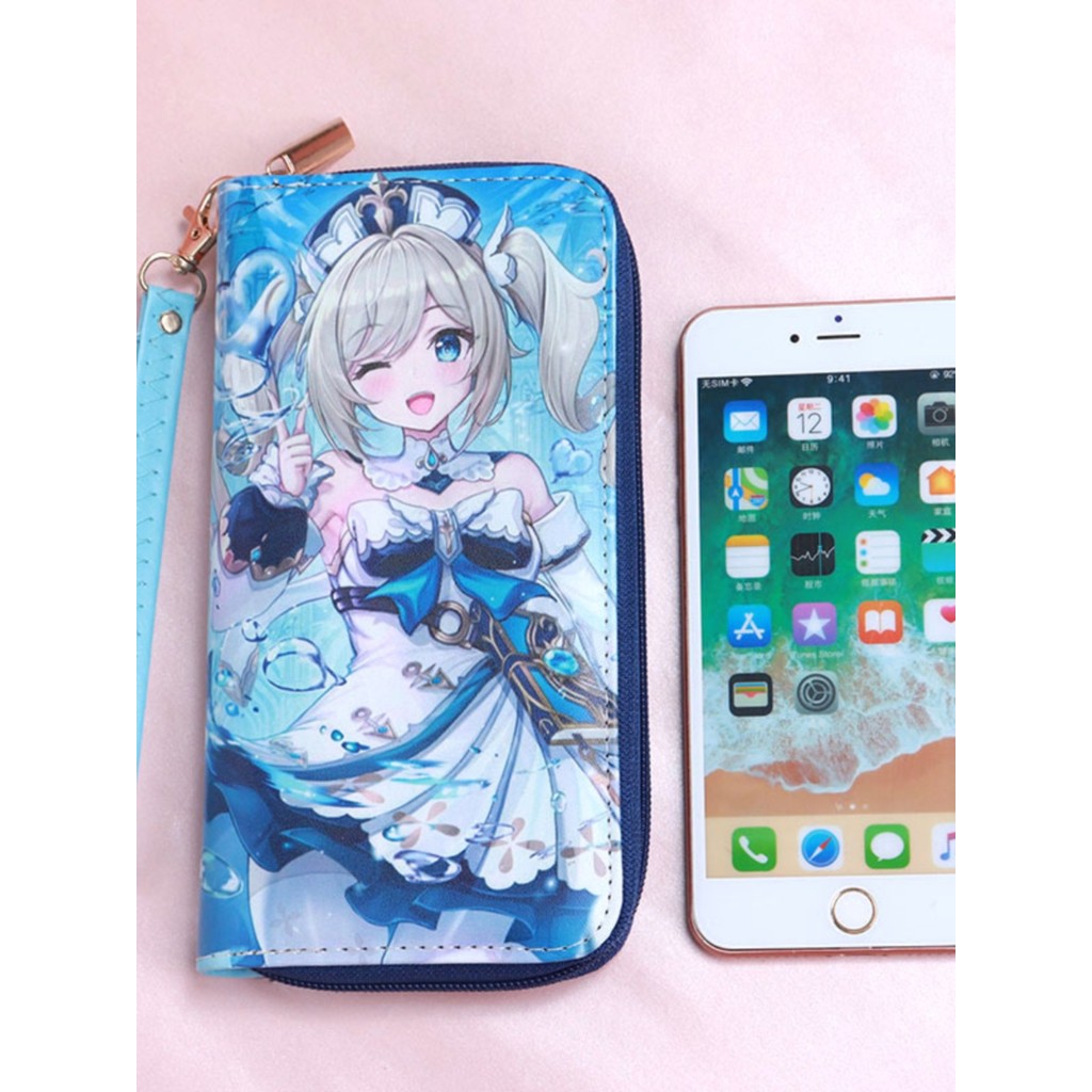 Desenhos animados Barbara animação mercadoria impressão japonês coreano produtos na moda crianças meninas zíper longo ca
