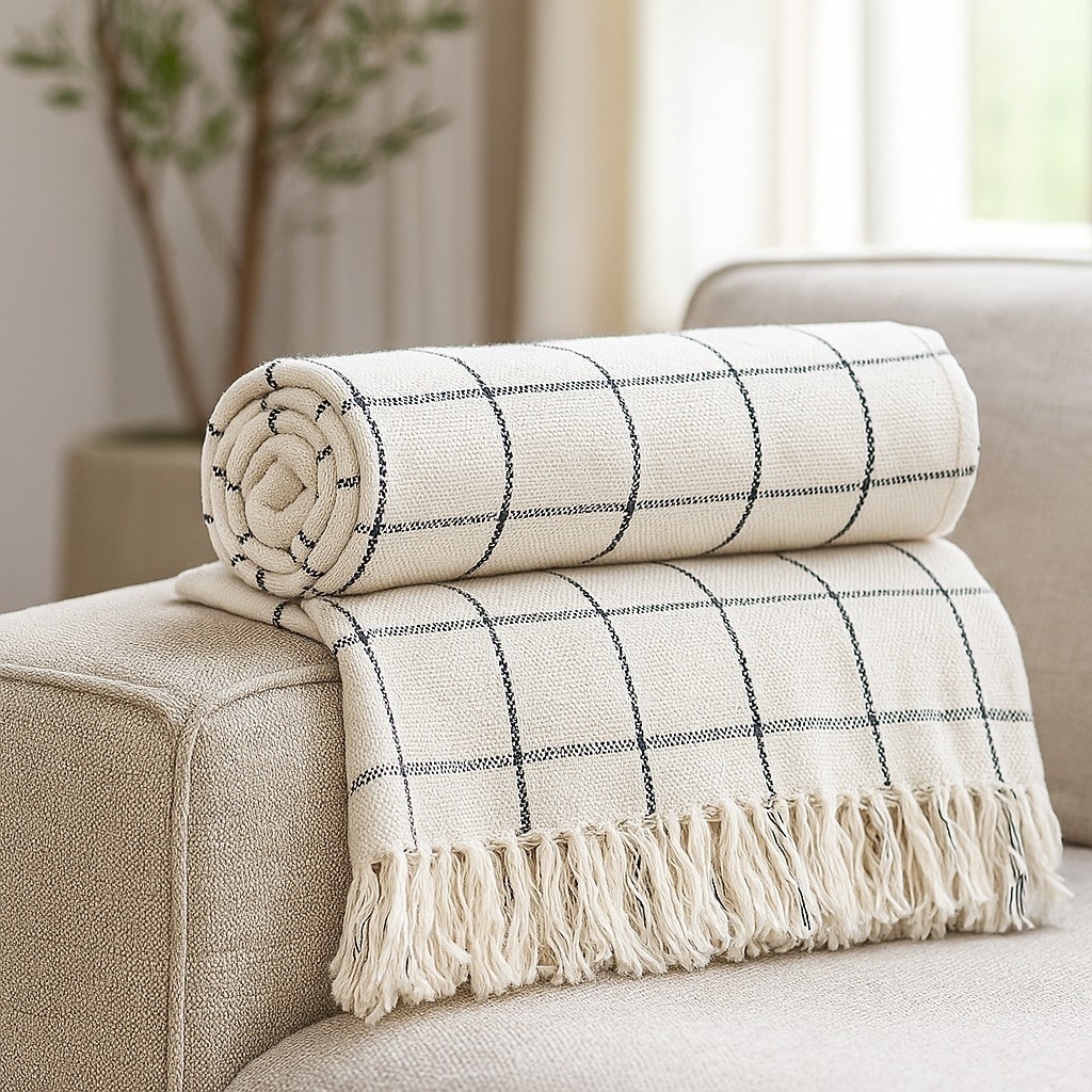 Manta Sofá 2.40M x 1.80M Gigante Tipo Capa Sofá Algodão Varias Cores