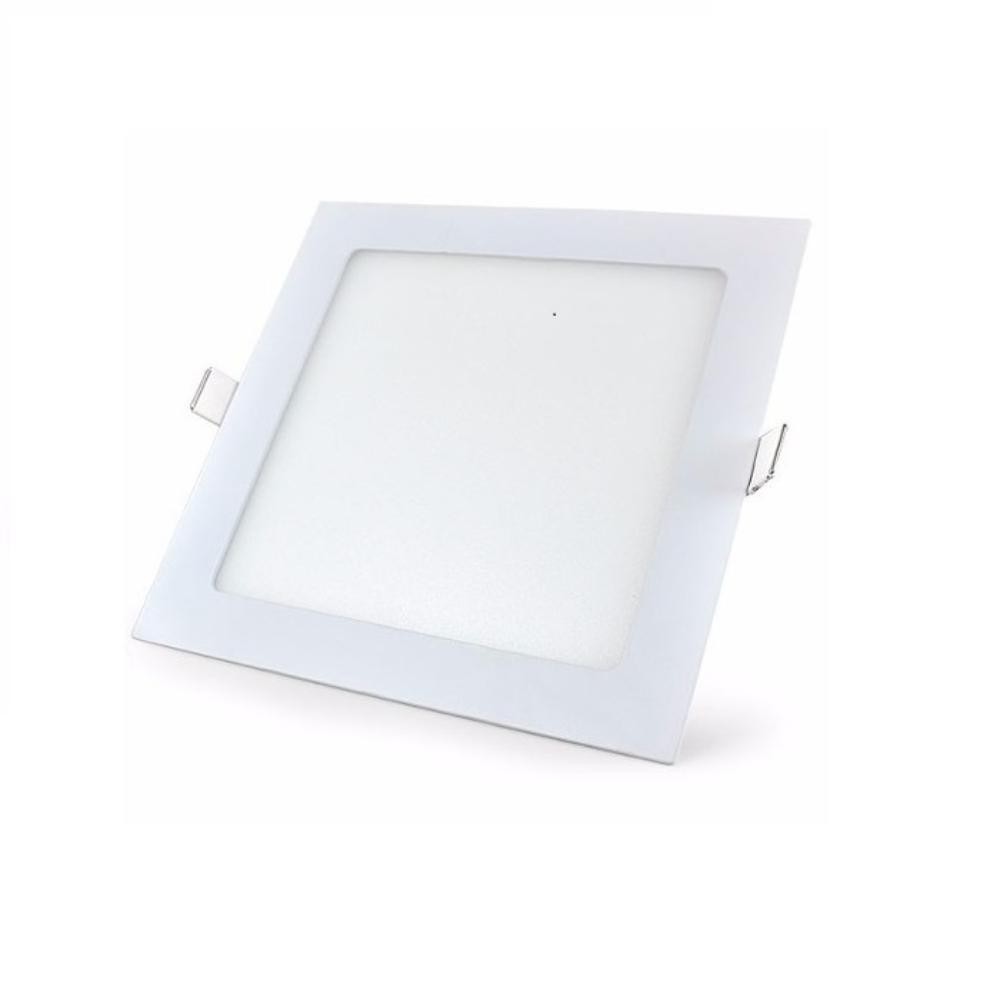 Painel Led Lux Quadrado De Embutir 3000K 18119 Taschibra 12W