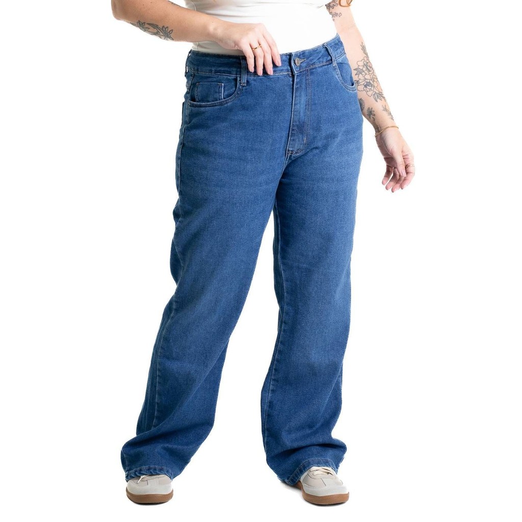 Calça Jeans Sawary Plus Size Petit - 280663 em Oferta na Shopee