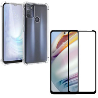 Capa Capinha Anti Impacto Para Moto G60 E/OU Película 3D Vidro Temperado em Oferta na Shopee