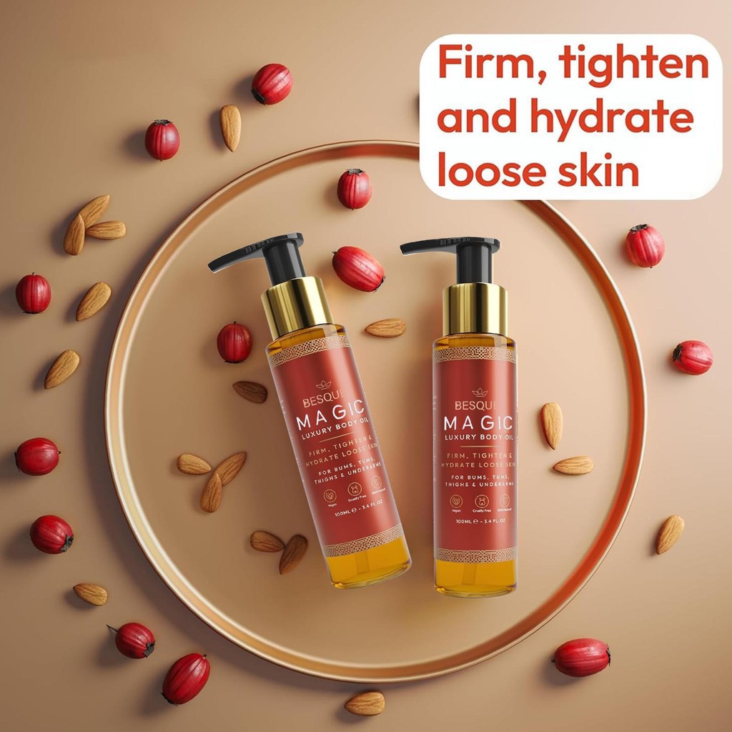 Óleo Reafirmante 100ml , Hidratante , Corporal , Cuidados Com A Pele , Brilho Natural , Creme De Massagem Para Viagens N
