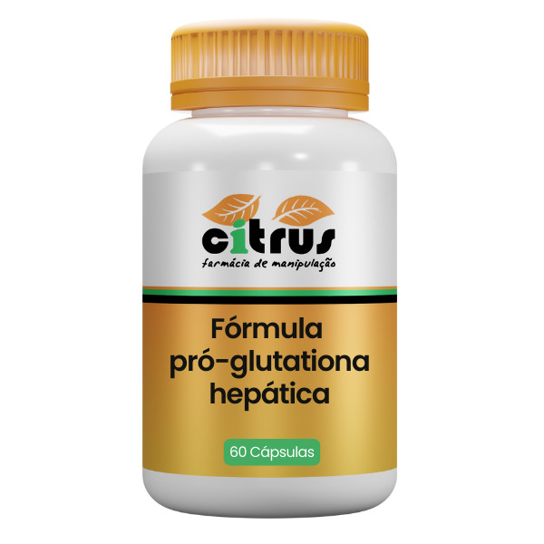 Fórmula pró-glutationa hepática 60 cápsulas
