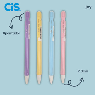 Lapiseira Escolar CIS JOY 2.0mm - Cores Pastéis - 1 unidade em Oferta na Shopee