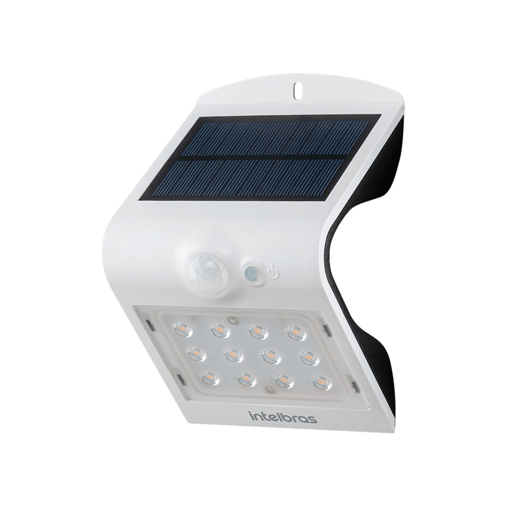 Arandela Solar 220 Lúmens Intelbras ASI 220 Luz Amarela em Oferta na Shopee