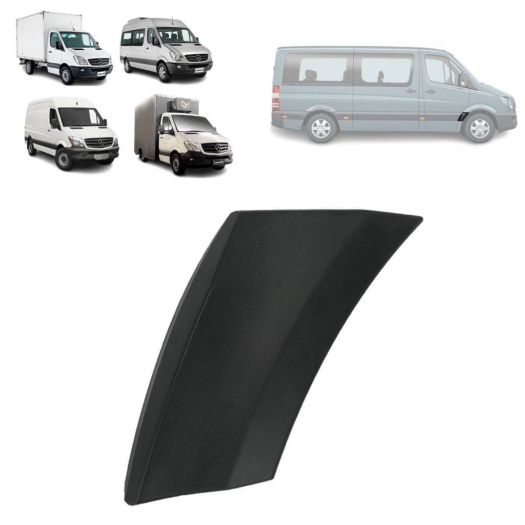 FRISO DO PARALAMA MERCEDES-BENZ SPRINTER 2012 A 2019 LADO DIREITO ORIGINAL - A90669048829B51